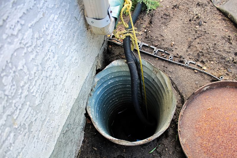 Basement Drainage Installation in West Des Moines, IA