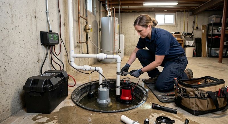 Basement Sump Pump Service in Birmingham, AL